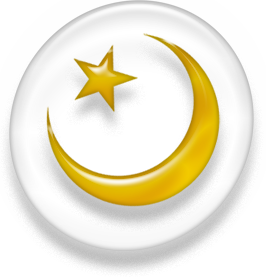 Símbolos con significado en el Islam: Media luna, estrella y otros símbolos islámicos significativos.
